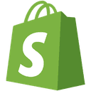 Shopify logo representing e-commerce website development skills