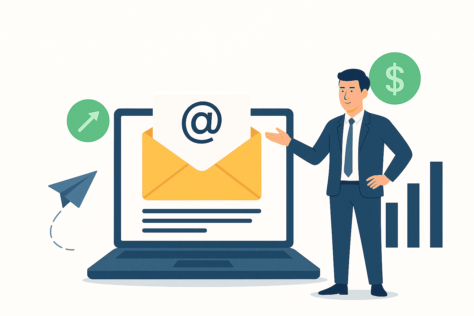 Professional web developer working on a custom website: How Email Marketing Can Boost Your Business